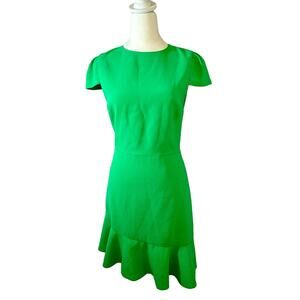 Alice + Olivia Green Midi Dress